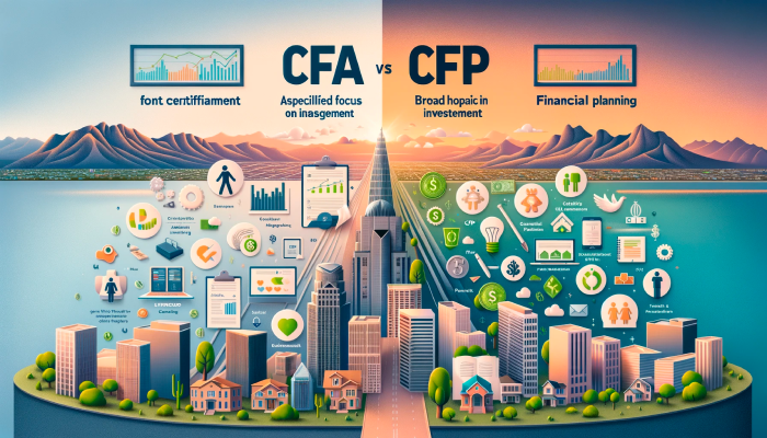 CFA vs. CFP: Tucson's Trusted Financial Advisors